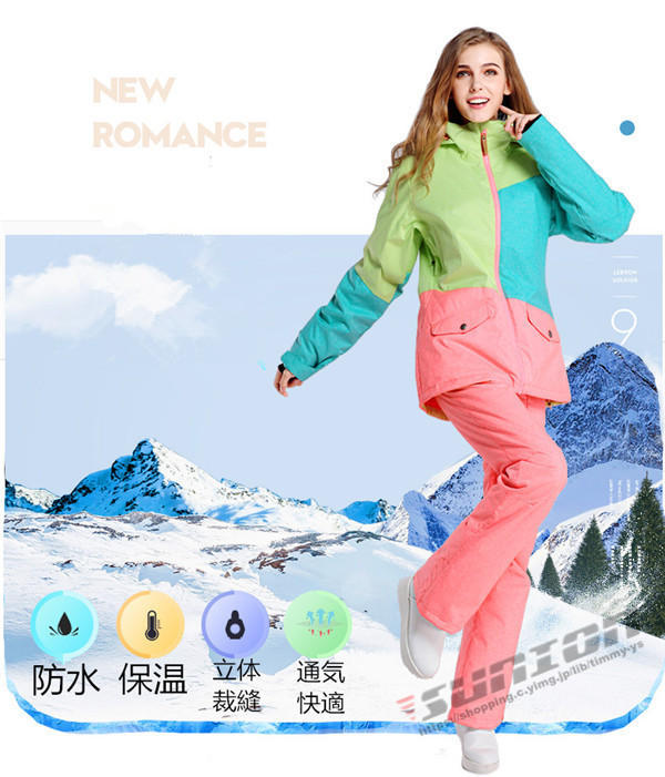 美しい スキーウェア レディース スノーボードウェア スキーウェア スノボ 上下セット ジャケット パンツ 大きいサイズ対応 防寒 撥水 耐水 信頼 Revolucaocosmiatria Com Br