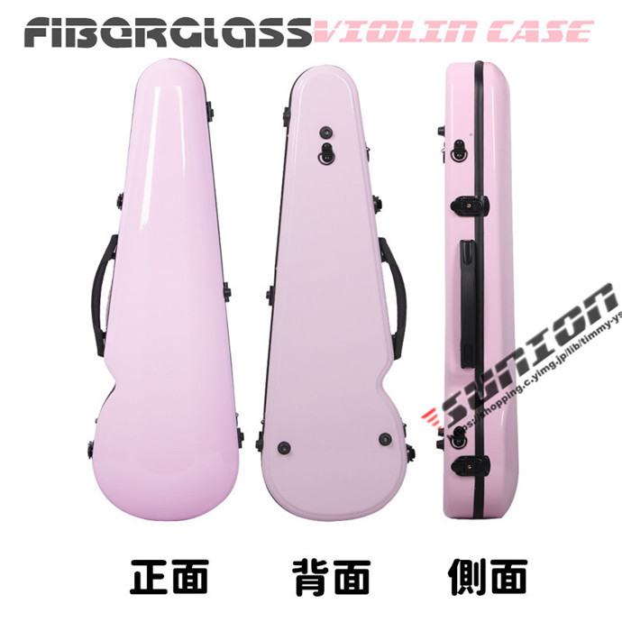 VIOLIN CASE バイオリンケースサイズ 4/4 楽器 管楽器 カーボン