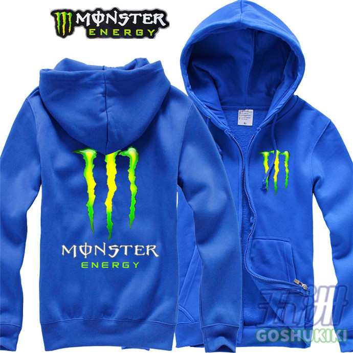 24 Monster フード付きパーカー＆パンツセット バイクウエア パーカー ジャージ モンスター エナジー メンズ フード