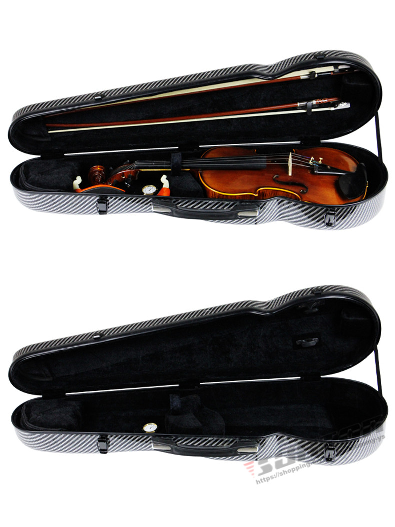 VIOLIN CASE バイオリンケース サイズ 4/4 楽器 弦楽器 カーボン 