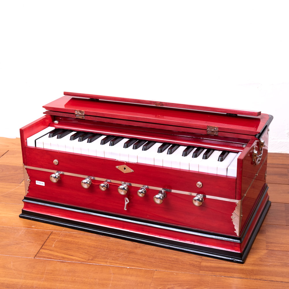 大人気在庫Specially Made ハーモニウム 18鍵盤 ジャンク 鍵盤楽器