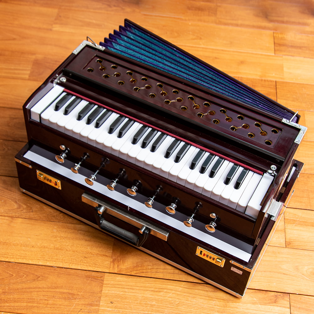 ハルモニウム Harmonium ピアノ インド 楽器 (Kartar Music House社製