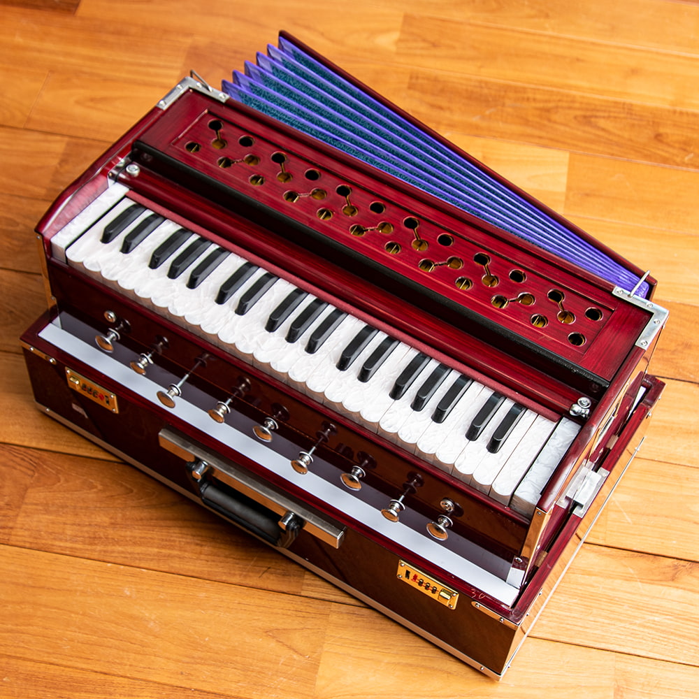 ハルモニウム Harmonium ピアノ インド 楽器 (Kartar Music House社製 