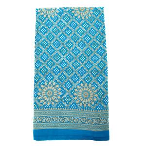 サリー 民族衣装 デコレーション布 インド (8色展開)インド伝統模様バンディニプリントのインドサリ...