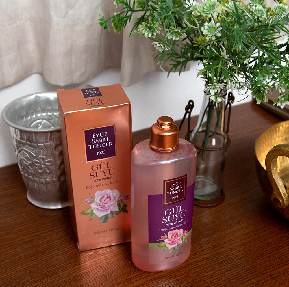 ローズウォーター ローズウオーター 薔薇 バラ トルコのローズ GUL SUYU ROSE WATER イー・エス・ティー 350ml 化粧水