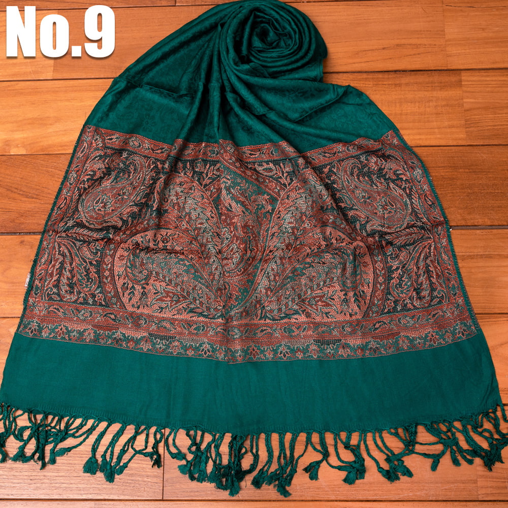ストール スカーフ インド 〔200cm×70cm〕インド更紗 伝統チンツ柄 