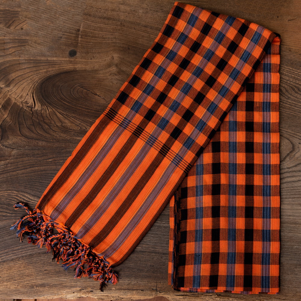 クロマー スカーフ ストール マフラー カンボジアからやってきた万能布 クロマーLサイズ(約60cm×160cm)｜tirakita-shop｜10