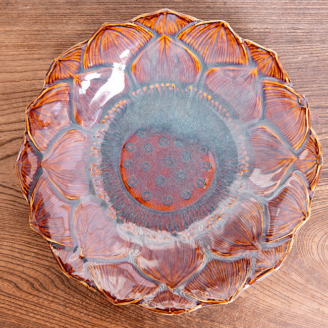 蓮 ハスの花 睡蓮 タイ エスニック気分を盛り上げる ロータスプレート