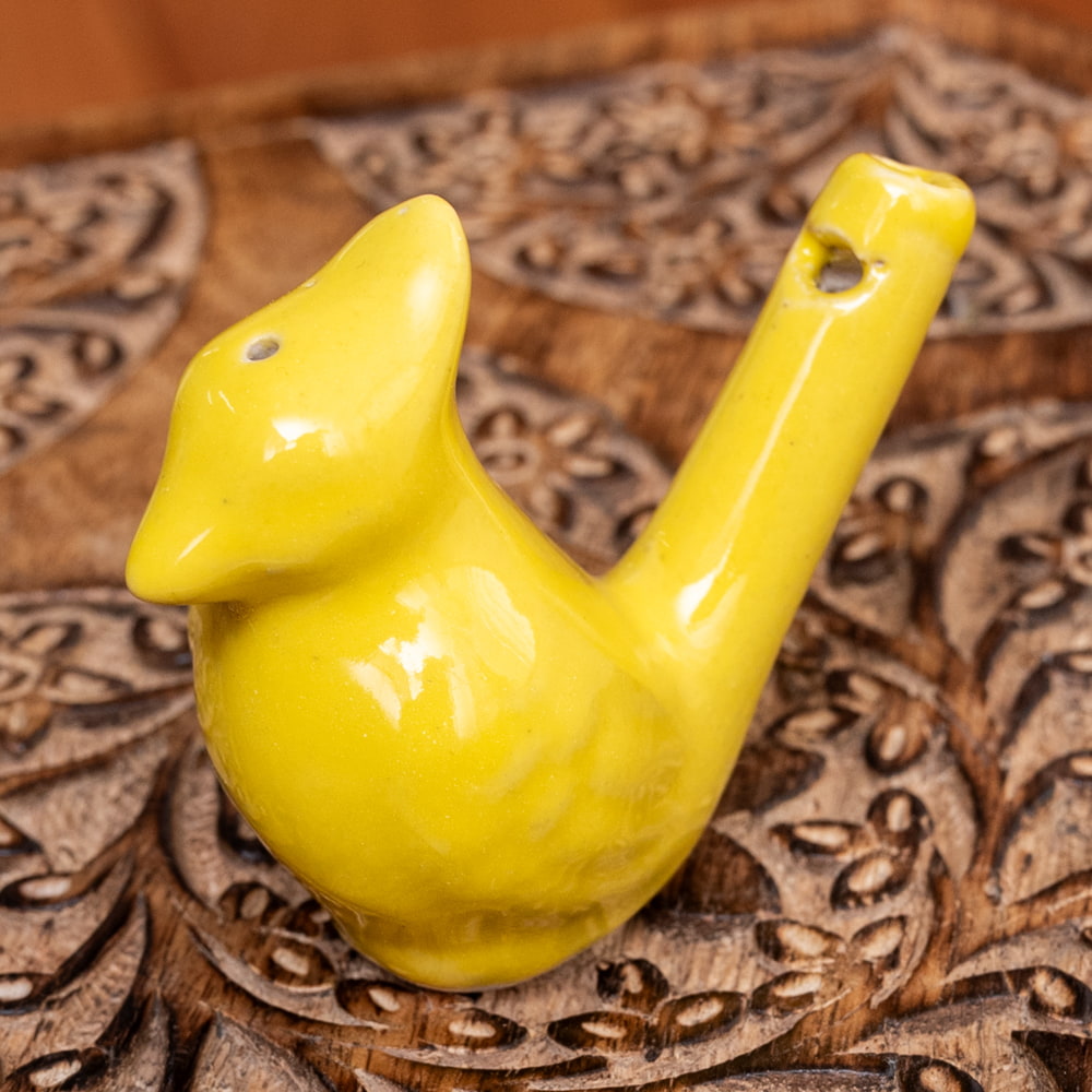 鳥グッズ 陶器 民族楽器 陶器の手作りバードホイッスル 本物の鳥みたい