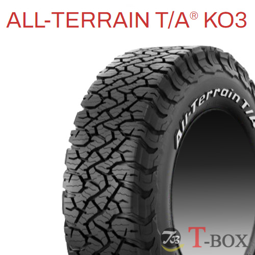 正規品 単品1本価格 LT265/75R16 119/116S LRD ホワイトレター BF Goodrich サマータイヤ ALL TERRAIN T/A KO3 265/75R16 : bfg 443158 1p : T BOX Auto Parts