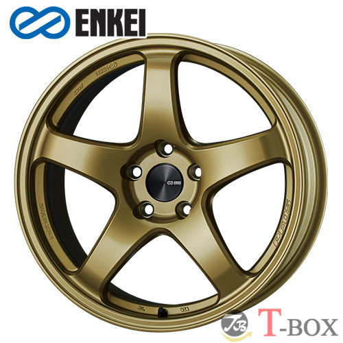(単品1本価格) 17インチ 7.5J 5/100 ENKEI エンケイ PerformanceLine パフォーマンスライン PF05 (ゴールド)