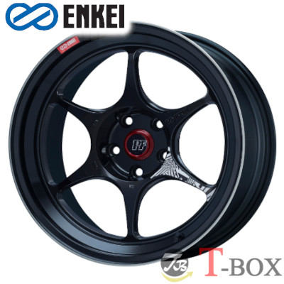 (Pi1{i) 18C` 8.5J 5/100 ENKEI GPC PerformanceLine ptH[}XC PF06 (M/BK)