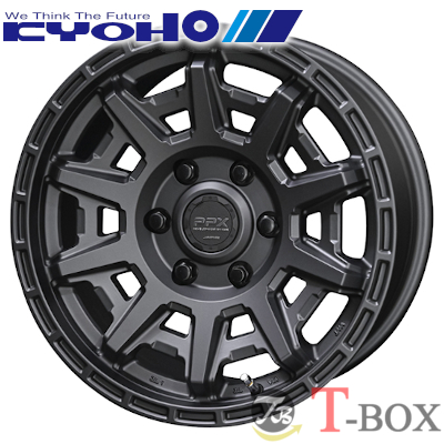 (単品1本価格) 16インチ 6.5J 6/139.7 共豊 PPX D10X (MDG) :kyoho d10x mdg 16656139 1P:T BOX Auto Parts