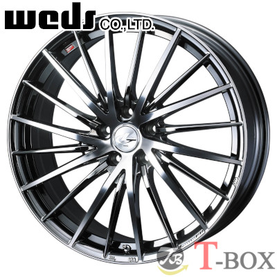 (4本セット価格) 19インチ 8.0J 5/114.3 ウェッズ レオニス FR (BMCMC)