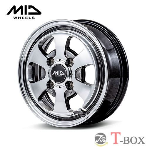 マルカサービス (単品1本価格) 14インチ 4.5J 4/100 MID Garcia