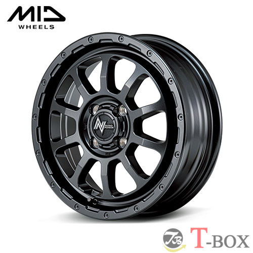 マルカサービス (4本セット価格) 14インチ 4.5J 4/100 マルカ ナイトロ