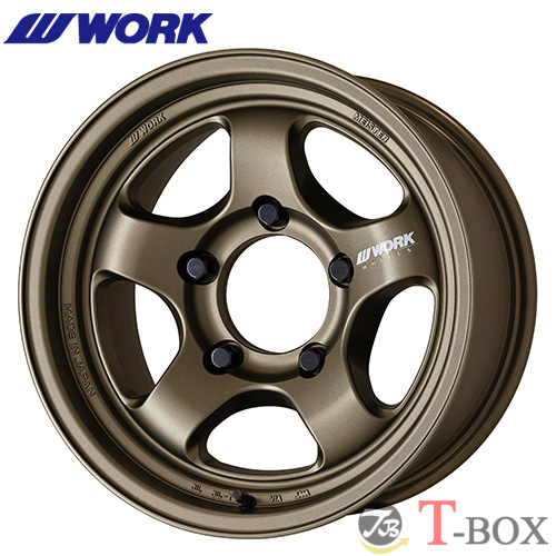 WORK (4本セット価格) 16インチ 6.0J 5/139.7 ワーク MEISTER S1