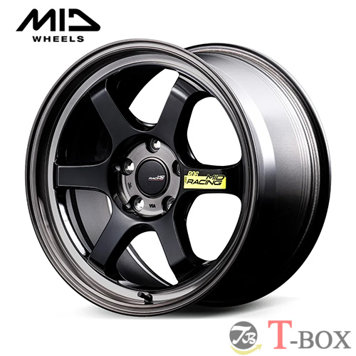 (4本セット価格) 18インチ 8.5J 5/100 マルカ MID レーシング R06 (BCP)