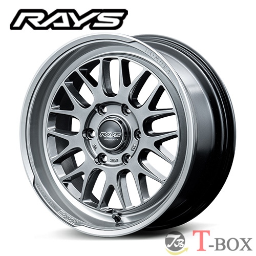 RAYS (単品1本価格) 17インチ 6.5J 6/139.7 RAYS レイズ HOMURA ホムラ 