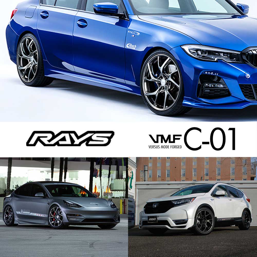 (単品1本価格) 19インチ 8.0J 5/114.3 RAYS レイズ VMF C-01 (MK) | RAYS | 01