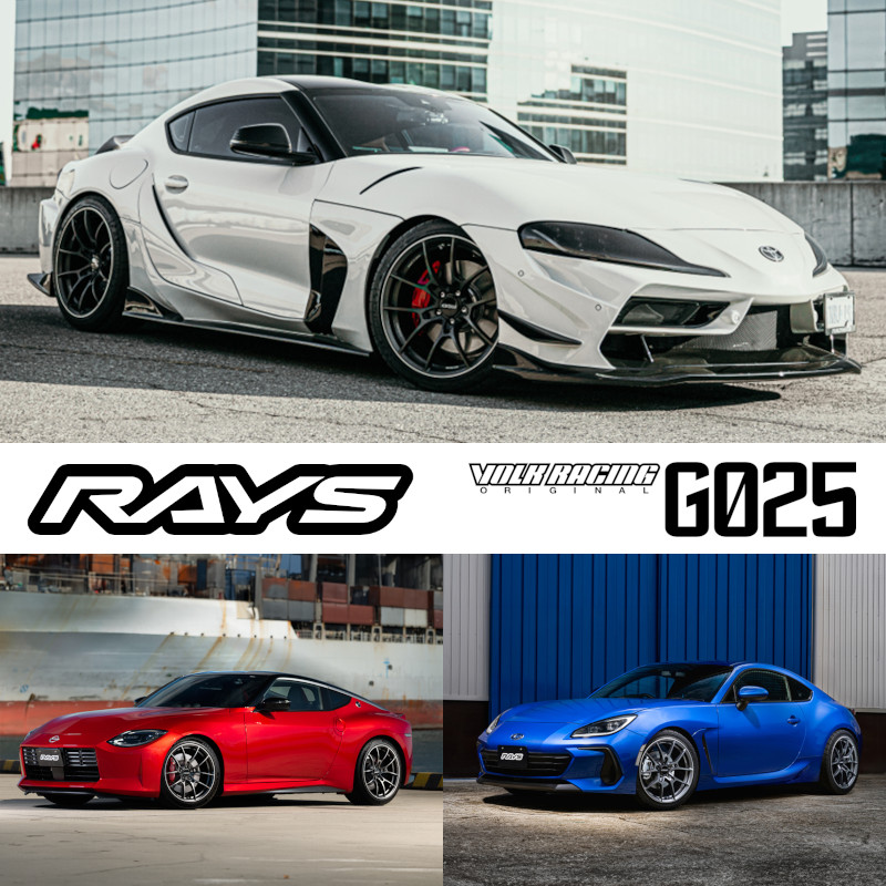 Y　RAYS G025 18インチ　タイヤセット ISF RAYS ホイール G025 18インチ
