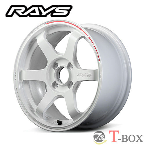 (単品1本価格) 15インチ 5.5J 4/100 RAYS レイズ TE37 SONIC TIME ATTACK EDITION TE37ソニック (WR) : rays te37sta wr 15554100 1p : T BOX Auto Parts