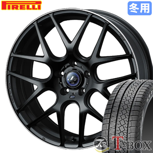 スタッドレスタイヤ ホイール 4本セット 215/55R17 ピレリ アイスゼロ 