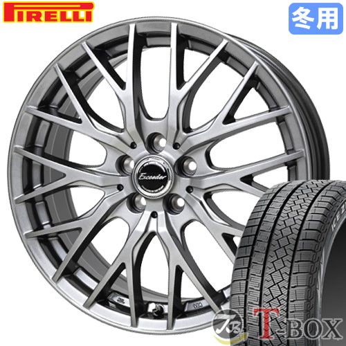 エクストレイル T32】 スタッドレスタイヤ ホイール 4本セット 225/65R17 ピレリ アイスゼロ アシンメトリコ エクシーダーE05II  17インチ : w17705114-2256517cg169 : T-BOX Auto Parts - 通販 - Yahoo!ショッピング