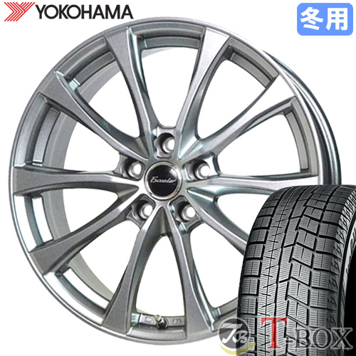 スタッドレスタイヤ ホイール 4本セット 195/65R15 ヨコハマ アイスガード6 IG60 エクシーダーE07 15インチ 5.5 4穴 PCD100 : w15554100 1956515fd : T BOX Auto Parts