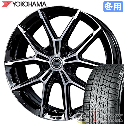 【プリウス 50系】 スタッドレスタイヤ ホイール 4本セット 195/65R15 ヨコハマ アイスガード6 IG60 スマック +EK M1 15インチ : w15605100 1956515fj160 : T BOX Auto Parts