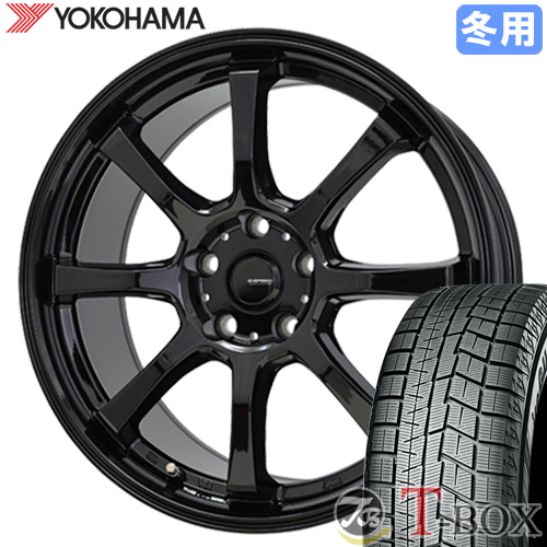 スタッドレスタイヤ ホイール 4本セット 195/65R15 ヨコハマ アイスガード6 IG60 Gスピード G 08 15インチ 5.5 4穴 PCD100 : w15554100 1956515fn : T BOX Auto Parts