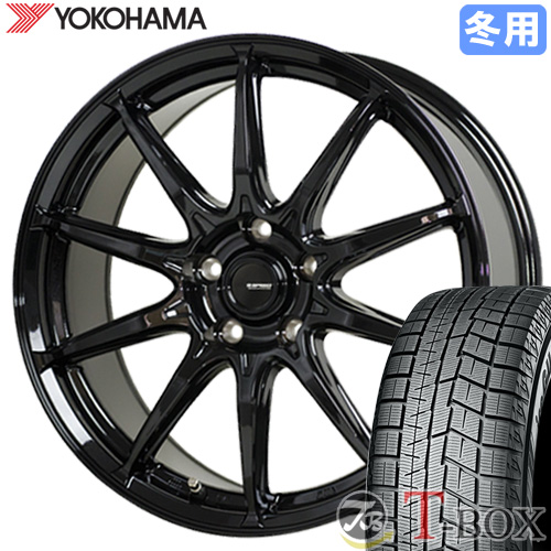 スタッドレスタイヤ ホイール 4本セット 195/65R15 ヨコハマ アイスガード6 IG60 Gスピード G 05 15インチ 5.5 4穴 PCD100 : w15554100 1956515fo : T BOX Auto Parts