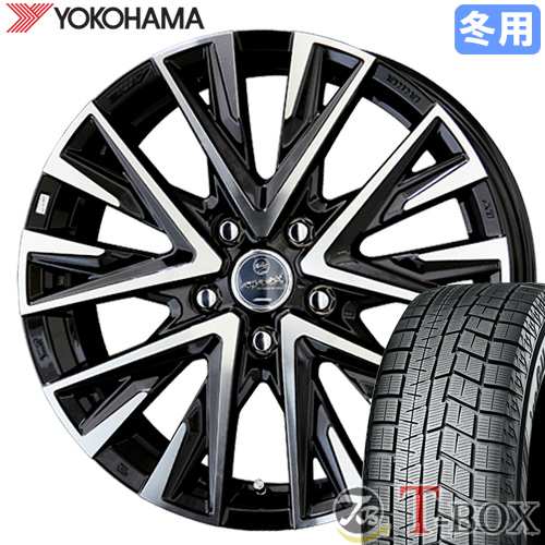 スタッドレスタイヤ ホイール 4本セット 175/65R15 ヨコハマ アイスガード6 IG60 スマック レジーナ 15インチ 5.5 4穴  PCD100