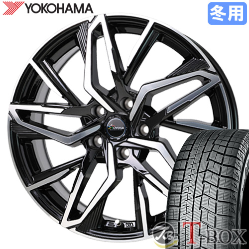 【フィット GK/GP】 スタッドレスタイヤ ホイール 4本セット 175/70R14 ヨコハマ アイスガード6 IG60 クロノス CH-112  14インチ