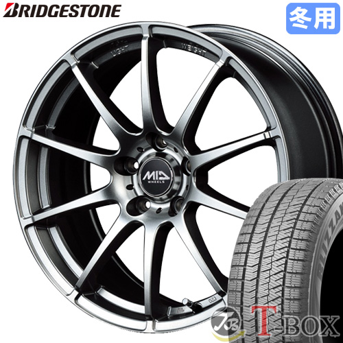 ハスラー】 スタッドレスタイヤ ホイール 4本セット 165/70R14 ブリヂストン ブリザック VRX2 (ツー) スタッグ (MG) 14インチ  : w14454100-1657014kf149 : T-BOX Auto Parts - 通販 - Yahoo!ショッピング