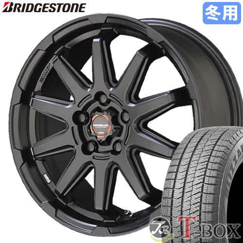 【ハスラー】 スタッドレスタイヤ ホイール 4本セット 165/65R14 ブリヂストン ブリザック VRX2 (ツー) サーキュラー C10S 14インチ : w14454100 1656514kr147 : T BOX Auto Parts