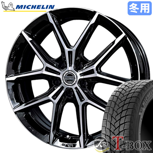 【ミラ トコット】 スタッドレスタイヤ ホイール 4本セット 155/65R14 ミシュラン エックス アイス スノー スマック +EK M1 14インチ : w14454100 1556514oj186 : T BOX Auto Parts