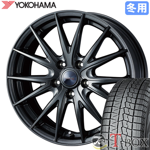 【クロスビー】 スタッドレスタイヤ ホイール 4本セット 175/65R15 ヨコハマ アイスガード7 IG70 ヴェルヴァ スポルト2 15インチ : w15554100 1756515pb185 : T BOX Auto Parts