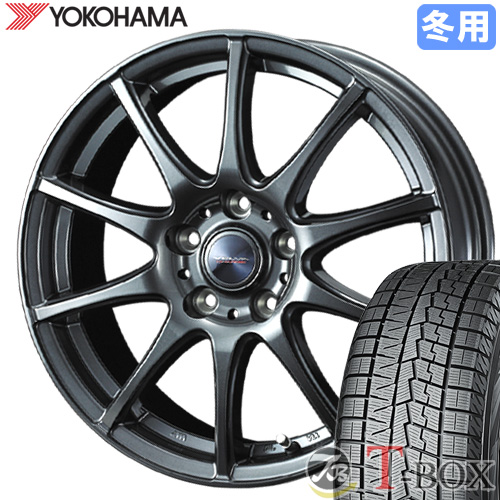 スタッドレスタイヤ ホイール 4本セット 165/65R13 ヨコハマ アイスガード7 IG70 ヴェルヴァ チャージ 13インチ 4.0 4穴 PCD100 : w13404100 1656513pc : T BOX Auto Parts