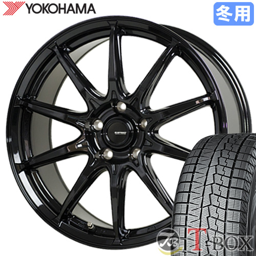 スタッドレスタイヤ ホイール 4本セット 165/55R14 ヨコハマ アイスガード7 IG70 Gスピード G 05 14インチ 4.5 4穴 PCD100 : w14454100 1655514po : T BOX Auto Parts