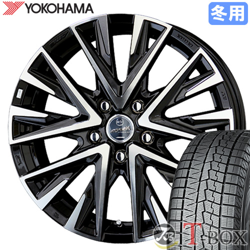 【エクストレイル T32】 スタッドレスタイヤ ホイール 4本セット 225/60R18 ヨコハマ アイスガード7 IG70 スマック レジーナ 18インチ : w18755114 2256018pu361 : T BOX Auto Parts