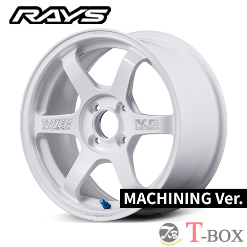 (4本セット価格) 16インチ 6.5J 4/100 レイズ ボルクレーシング TE37 ソニック 30TH マシニング Ver (WH)
