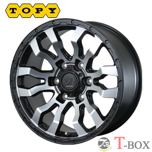 (単品1本価格) 15インチ 4.5J 4/100 トピー ヴァブロ アールアールゼロワン (MC)