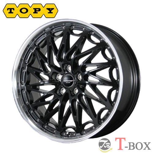4本セット価格) 21インチ 8.5J 5/120 トピー ドルフレン