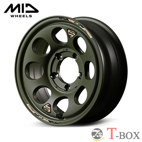 マルカサービス (4本セット価格) 16インチ 5.5J 5/139.7 マルカ MID x 
