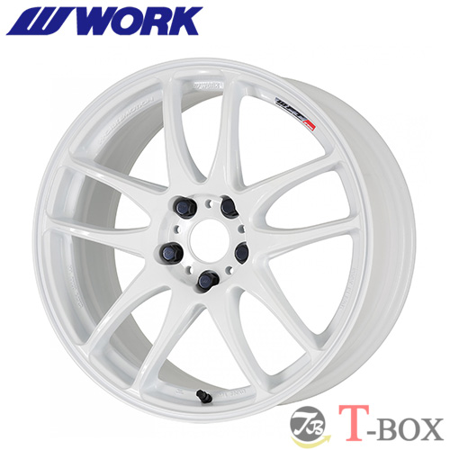 (4{Zbgi) 15C` 8.0J 4/100 WORK WORK EMOTION CR Kiwami [N [NG[V CR zCg (WHT)