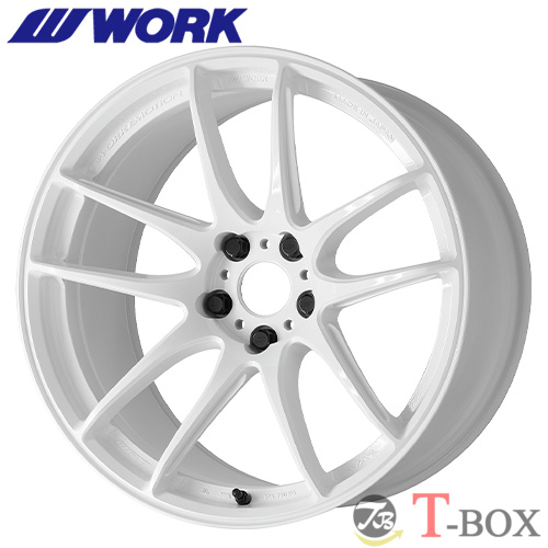 (新製品)(4本セット価格) 18インチ 10.5J 5/114.3 ワーク ワークエモーション CR至極 (ICW)