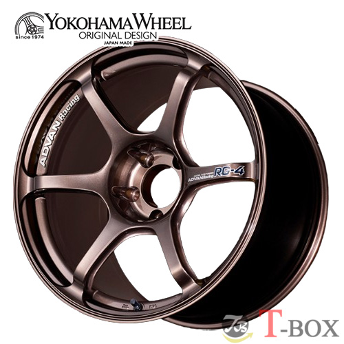 (単品1本価格) 17インチ 8.5J 5/114.3 ヨコハマホイール ADVAN Racing RG 4 (RCB) : yokowl arrg4 rcb 17855114 1p : T BOX Auto Parts