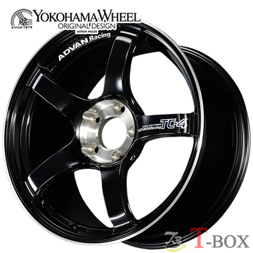 (4本セット価格) 17インチ 7.5J 5/114.3 ヨコハマホイール ADVAN Racing TC-4 Special Edition  (GBC)