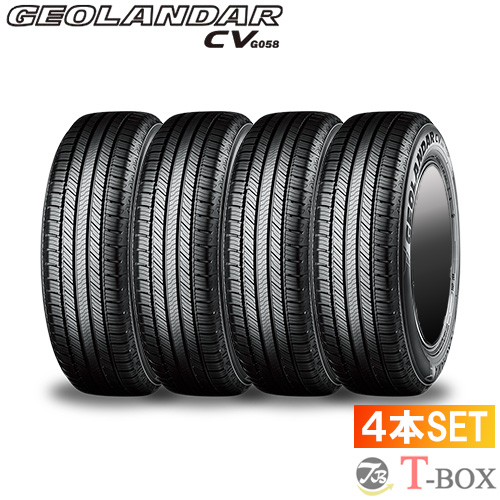 YOKOHAMA GEOLANDAR CV G058 215/55R17 4本 GEOLANDAR 正規品 4本セット価格 215/55R17 94V ヨコハマ サマータイヤ